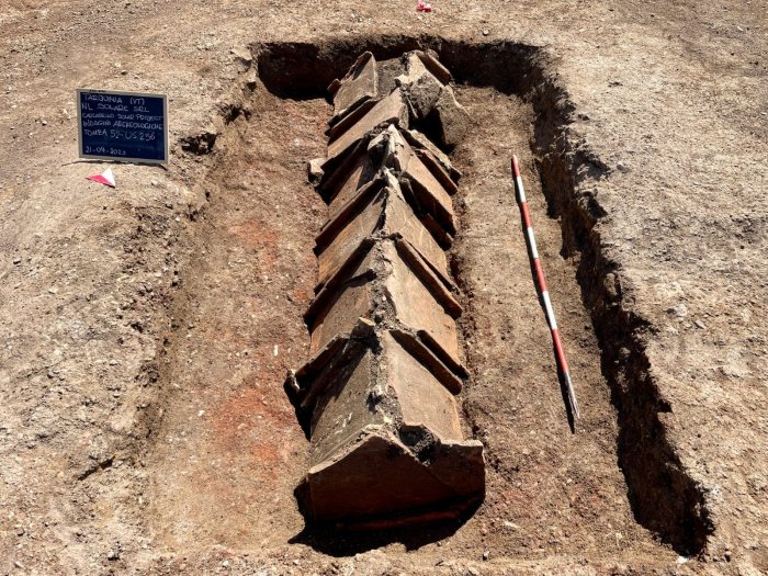 Incredible Roman Necropolis With Dressed Skeletons Buried In Ornate Tombs Discovered By Archaeologists