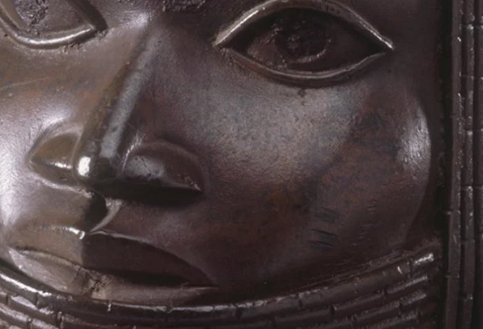 Commemorative Head of the Oba, or King. One of the items in the MAA collections due to be returned to Nigeria.