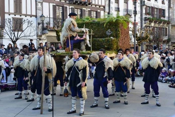 Beautiful Legend Of Giant Olentzero Who Brings Christmas Presents To Basque Children