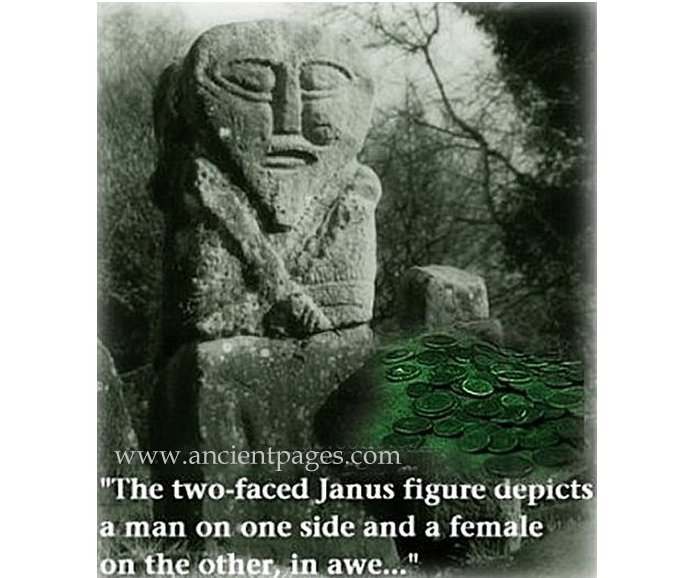 Two-faced deities were worshiped in many different cultures.