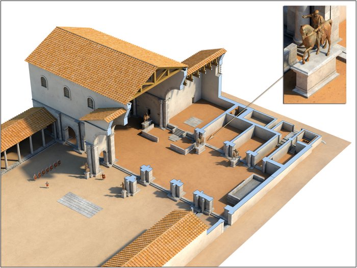 What Can The 3D Reconstruction Of The Principia At Novae Reveal About Roman Propaganda?