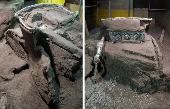 Extraordinary Ancient Roman Ceremonial Chariot Discovered In Pompeii – It’s Still Almost Intact