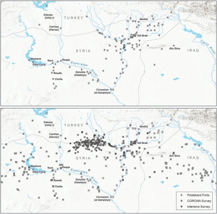 Hundreds Of Undiscovered Roman Forts Revealed By Spy Satellites