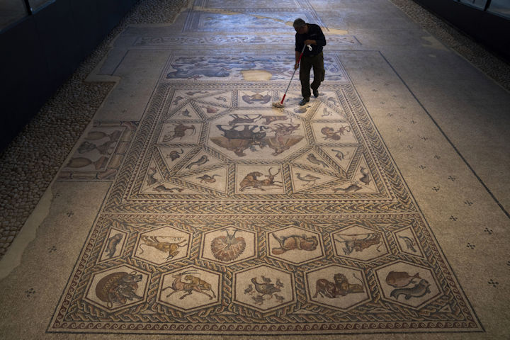 Exceptional 1,700-Year-Old Roman Mosaics Have Returned Home To Israel