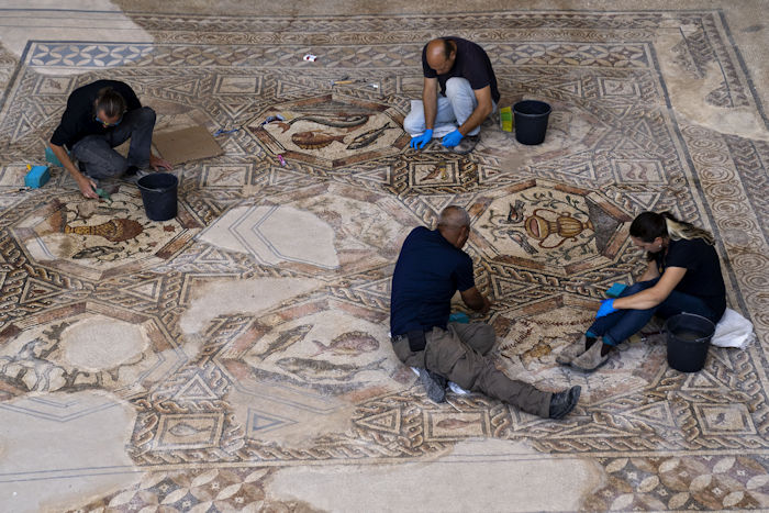 Exceptional 1,700-Year-Old Roman Mosaics Have Returned Home To Israel