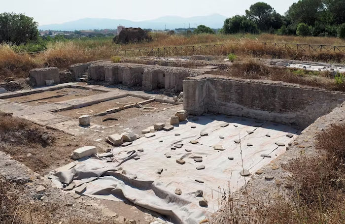 Unique Ancient Roman Winery With Marble Tiling And Fountains Of Grape Juice Unearthed In Rome