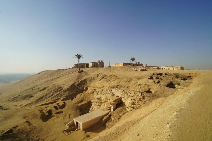 Ancient Egyptian Tombs With Stunning Trove Of Artifacts And Human Remains Unearthed In Saqqara