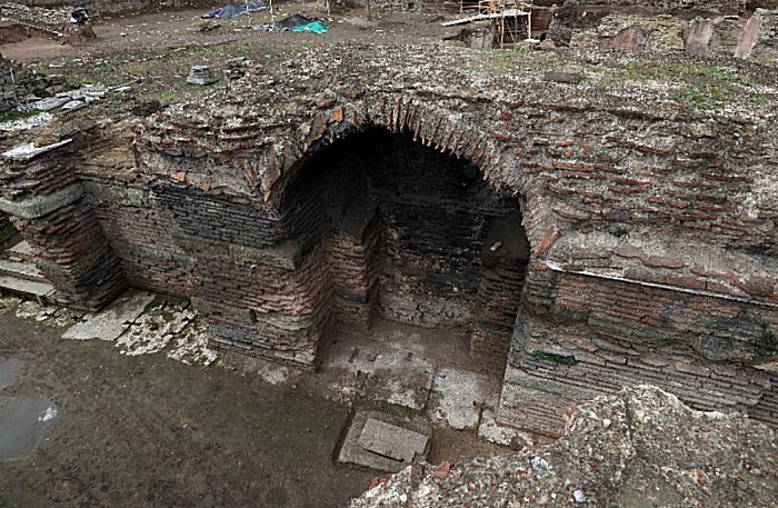 Three Grave Steles Unearthed At Istanbul's 1,500-Year-Old St. Polyeuktos Church