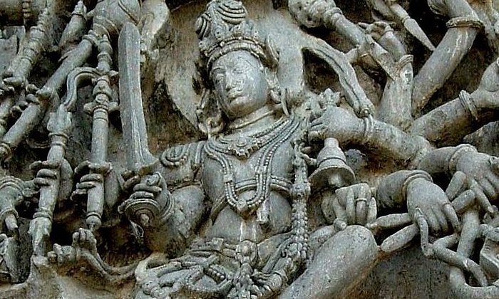 Gajasurasamhara: Shiva slaying the demon Gajasura