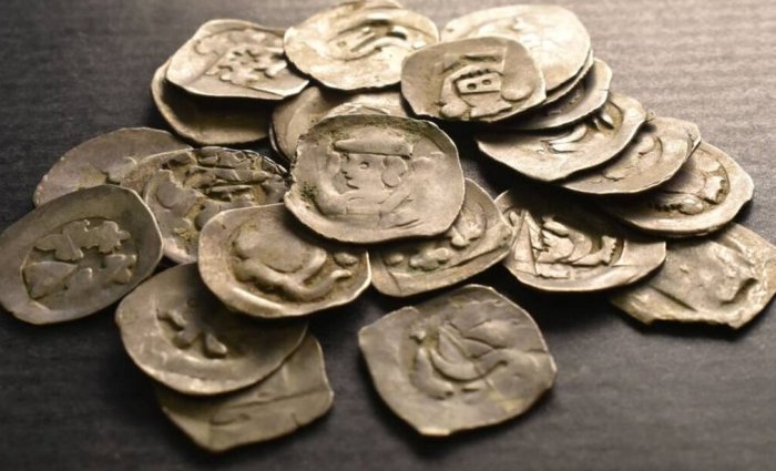 Silver coins discovered in Slovakia