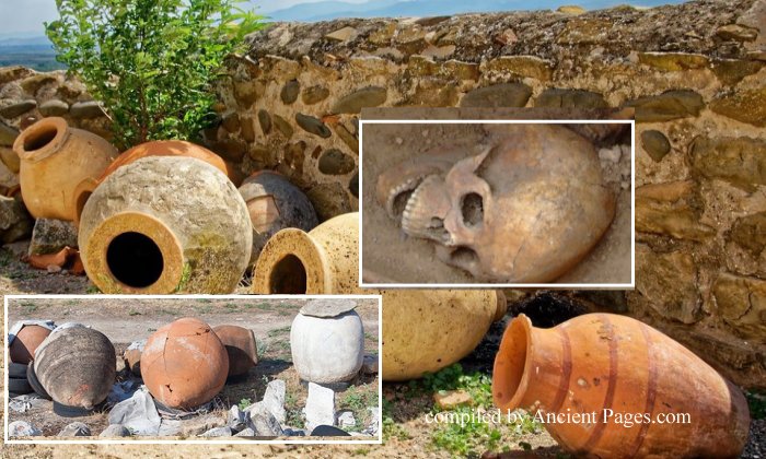 Small objects unearthed in archaeological diggings