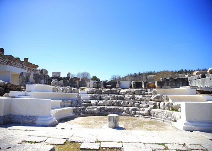 Restorations At Stratonicea Ancient City Of'Gladiators In Turkish Muğla Province