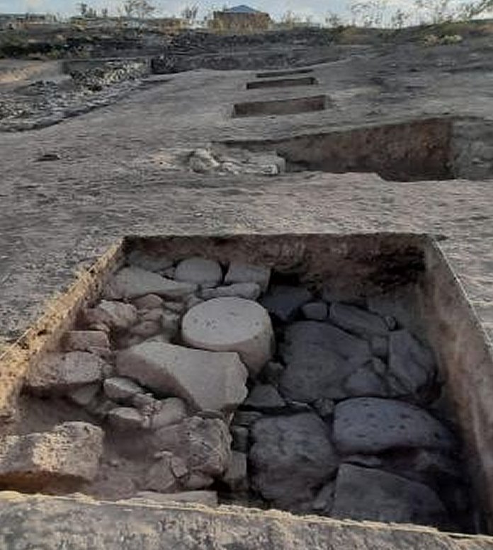 Urartu-era monumental complex. Image credit: ArmenPress