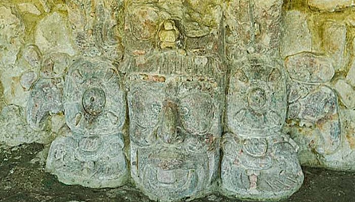 Temple of the Masks at Edzna