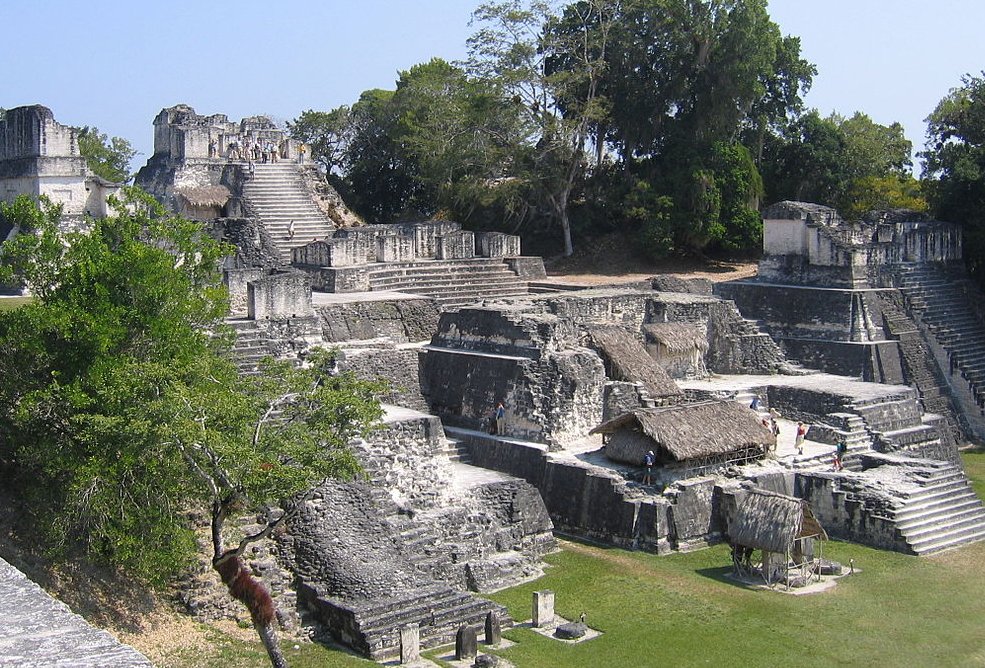 The North Acropolis, Tikal, Guatemala. Image credit: Peter Andersen - CC BY 2.5