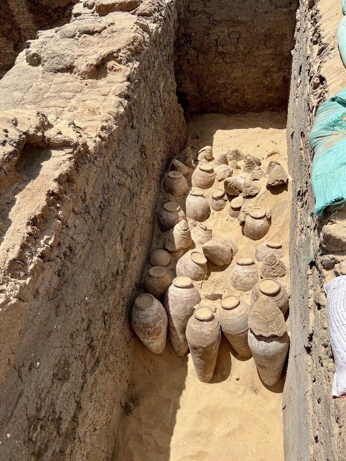 Hundreds Of Ancient Sealed Wine Jars Found In Mysterious Tomb Of Meret-Neith In Abydos 