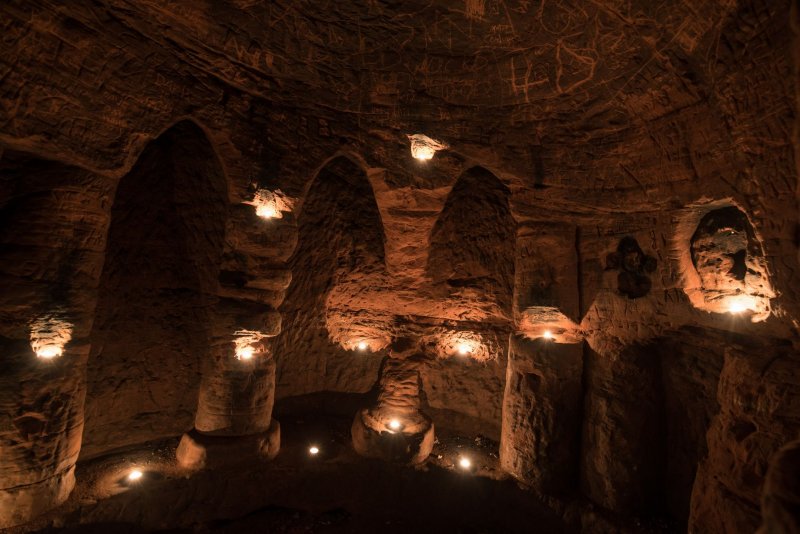 Knights Templar's Mysterious Underground Chambers Hidden In The Caynton Caves Discovered