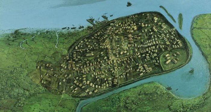 1014: Dublin 1,000 years ago, based on research by Dr Patrick Wallace