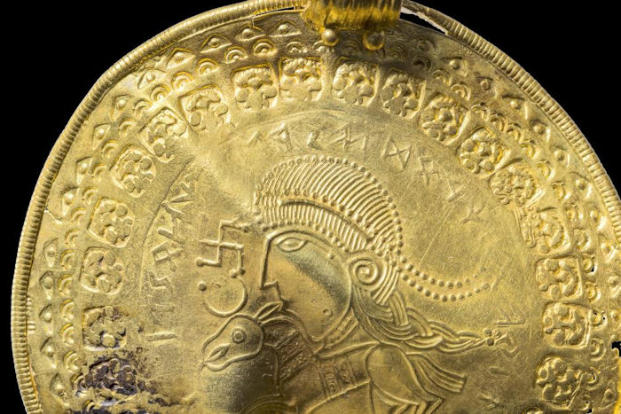 Vindelev Treasure Re-Writes Ancient History - World's Oldest Runic Inscription Of God Odin Found On Ancient Gold Pendants