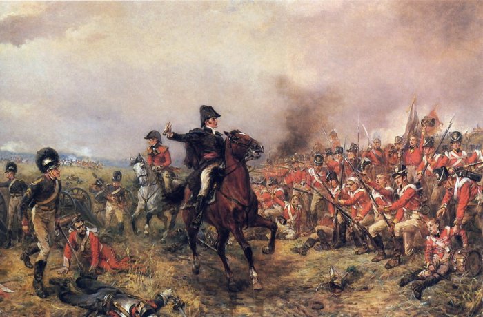 Robert Alexander Hillingford: In the Battle of Wellington Waterloo