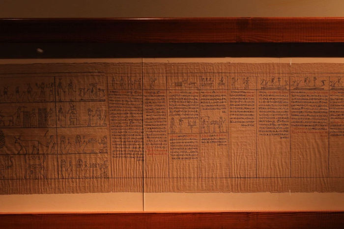 Never-Before-Seen 16 Meters Long Ancient Egyptian Papyrus Unveiled To The Public